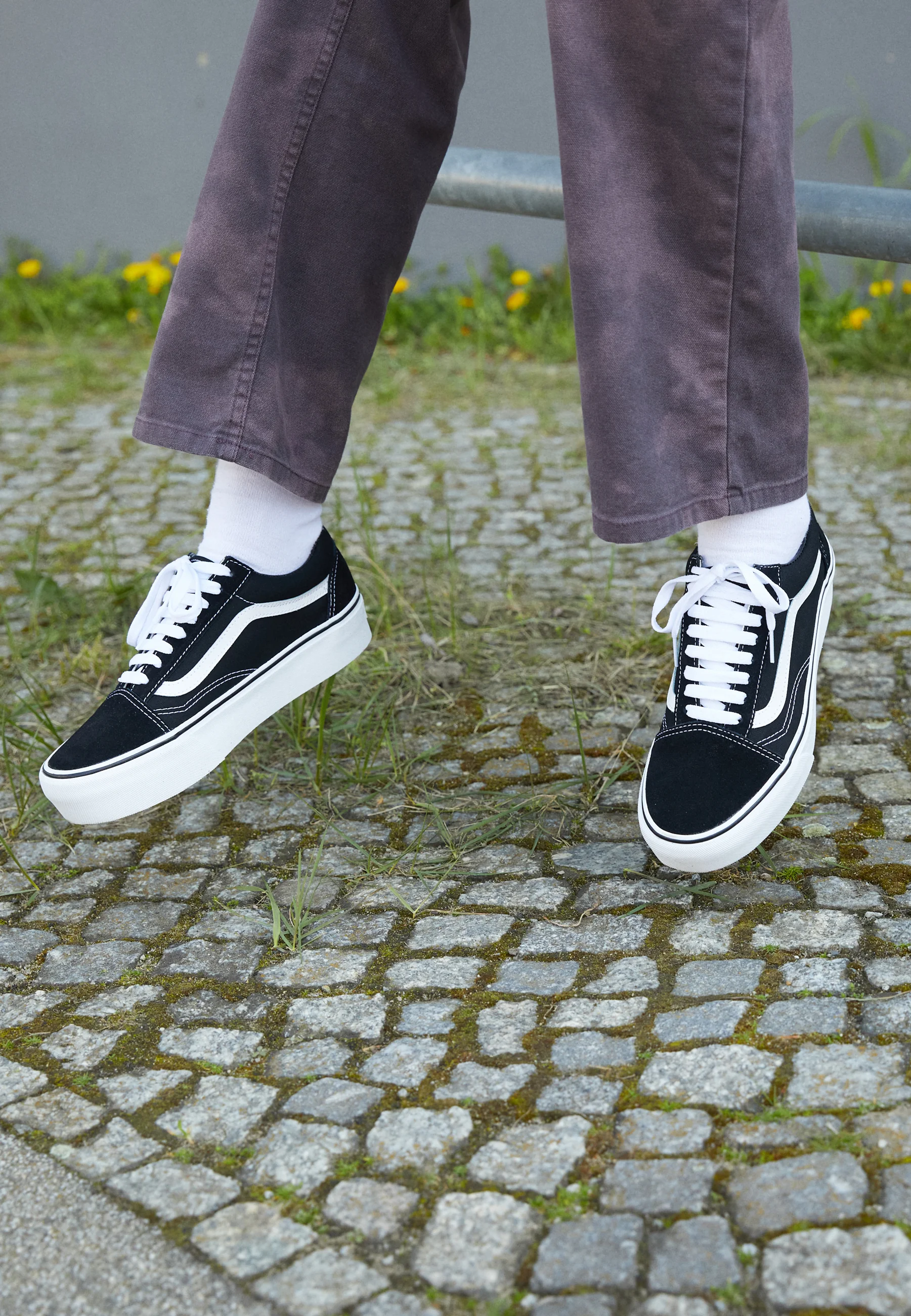 Vans UA OLD SKOOL PLATFORM - Zapatillas bajas