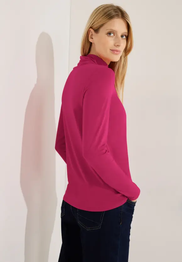CECIL Shirt mit hohem Kragen