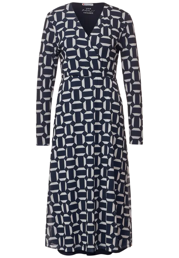 Street One Mesh Print Kleid