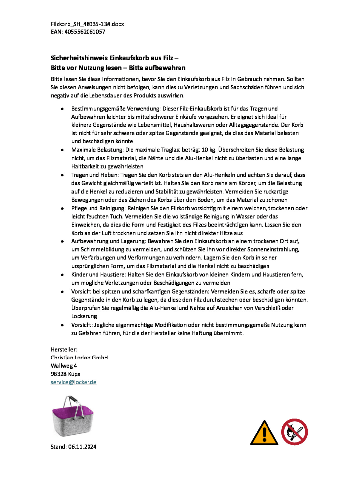 kobolo Einkaufskorb FOLDPURPLE42 in Grau günstig kaufen onesize