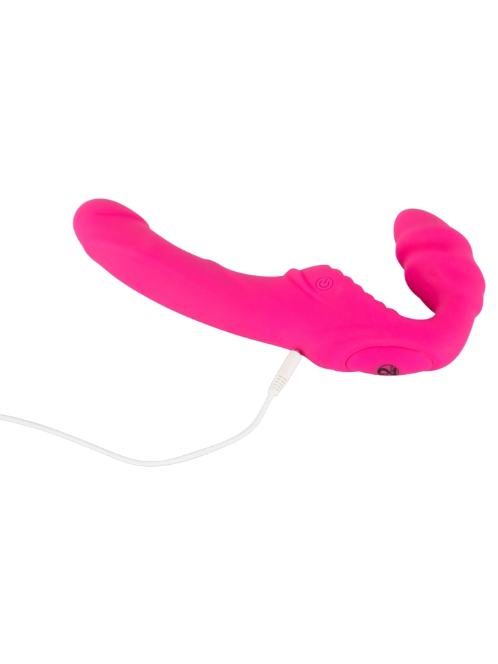 You2Toys Strap On Vibrating Strapless Strap-On in pink günstig kaufen 21,5 cm