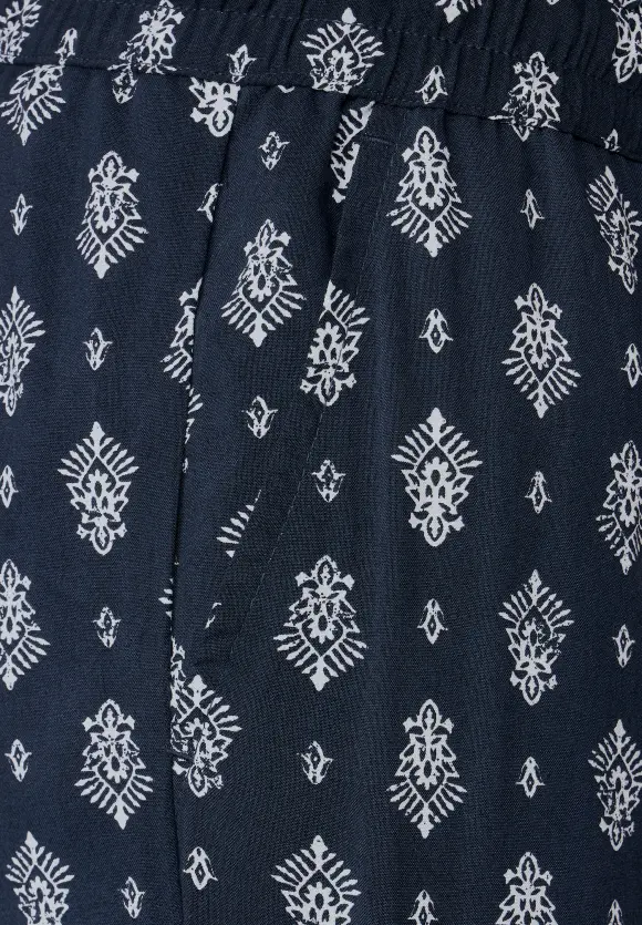 CECIL Casual Fit Hose mit Print