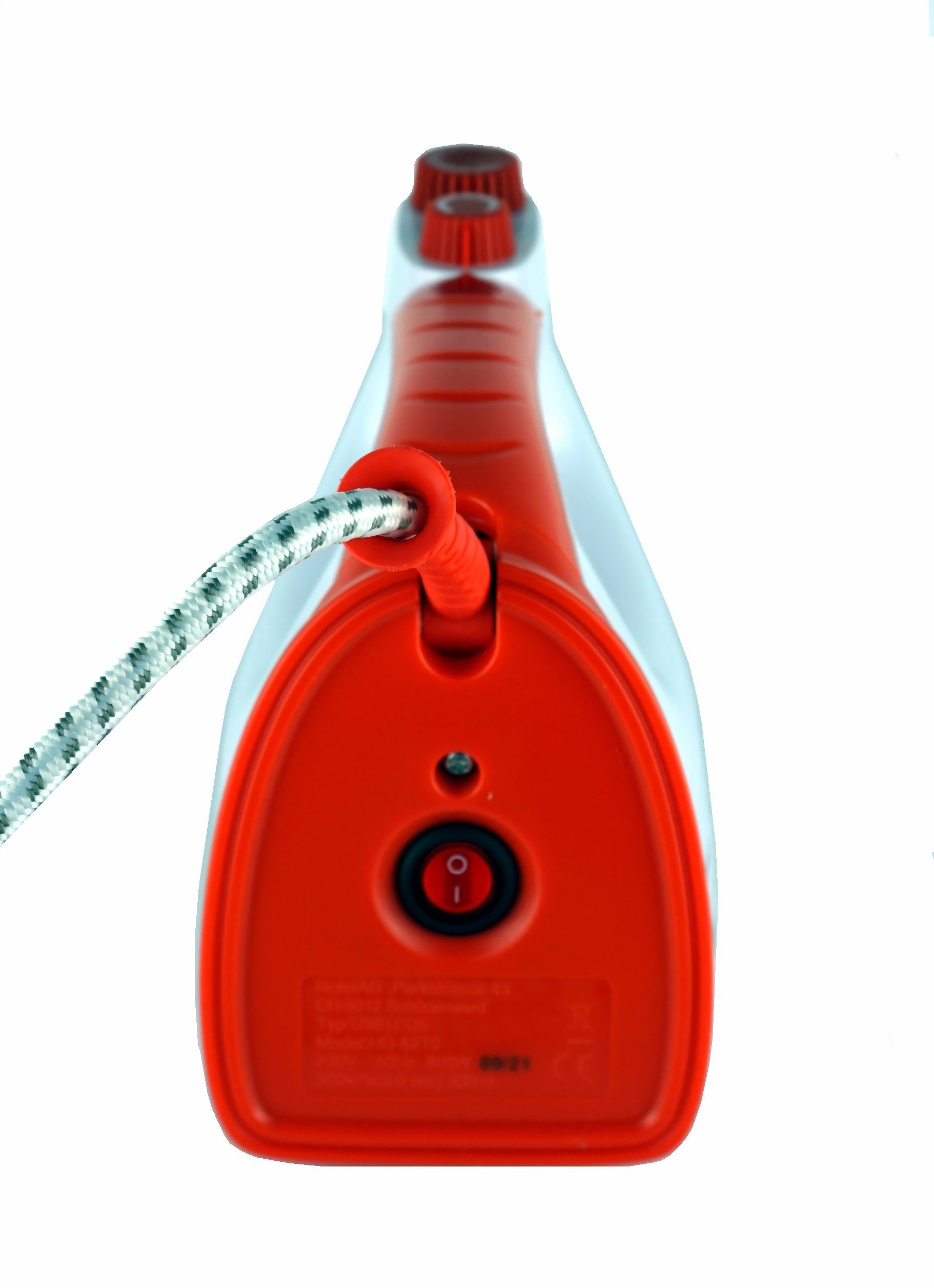 Rotel Dampfbügeleisen Professional Extra Edelstahlsohle 800 W in Rot