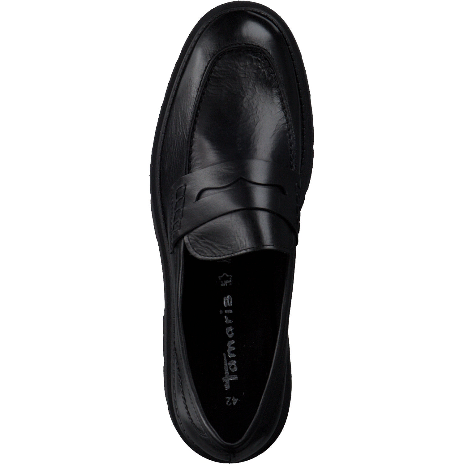 Tamaris 24720, Klassische Slipper, Damen, BLACK LEATHER