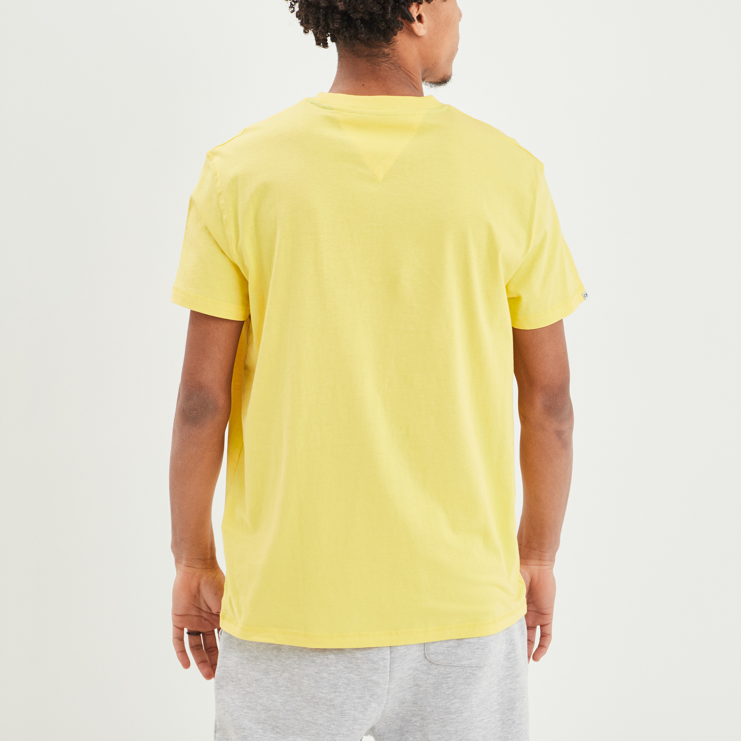 T-shirt manches courtes Creeks jaune citron homme | La Halle
