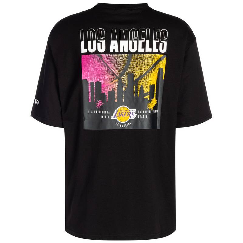 New Era NBA Los Angeles Lakers Graphic T-Shirt Herren