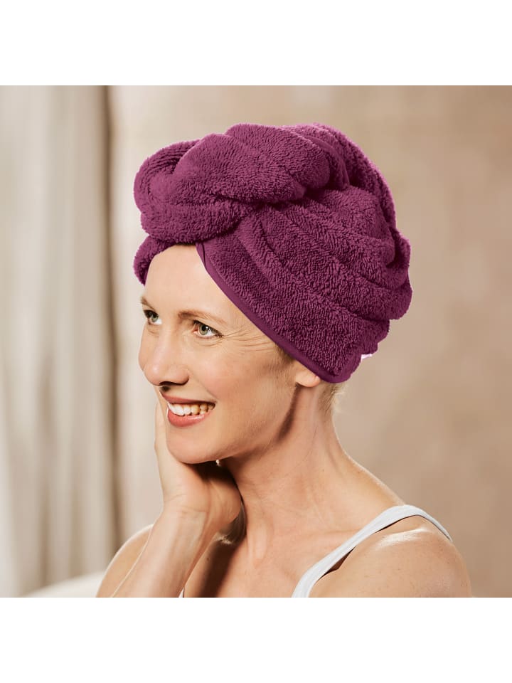Erwin Müller Frottier Turban 2er-Pack in beere günstig kaufen onesize