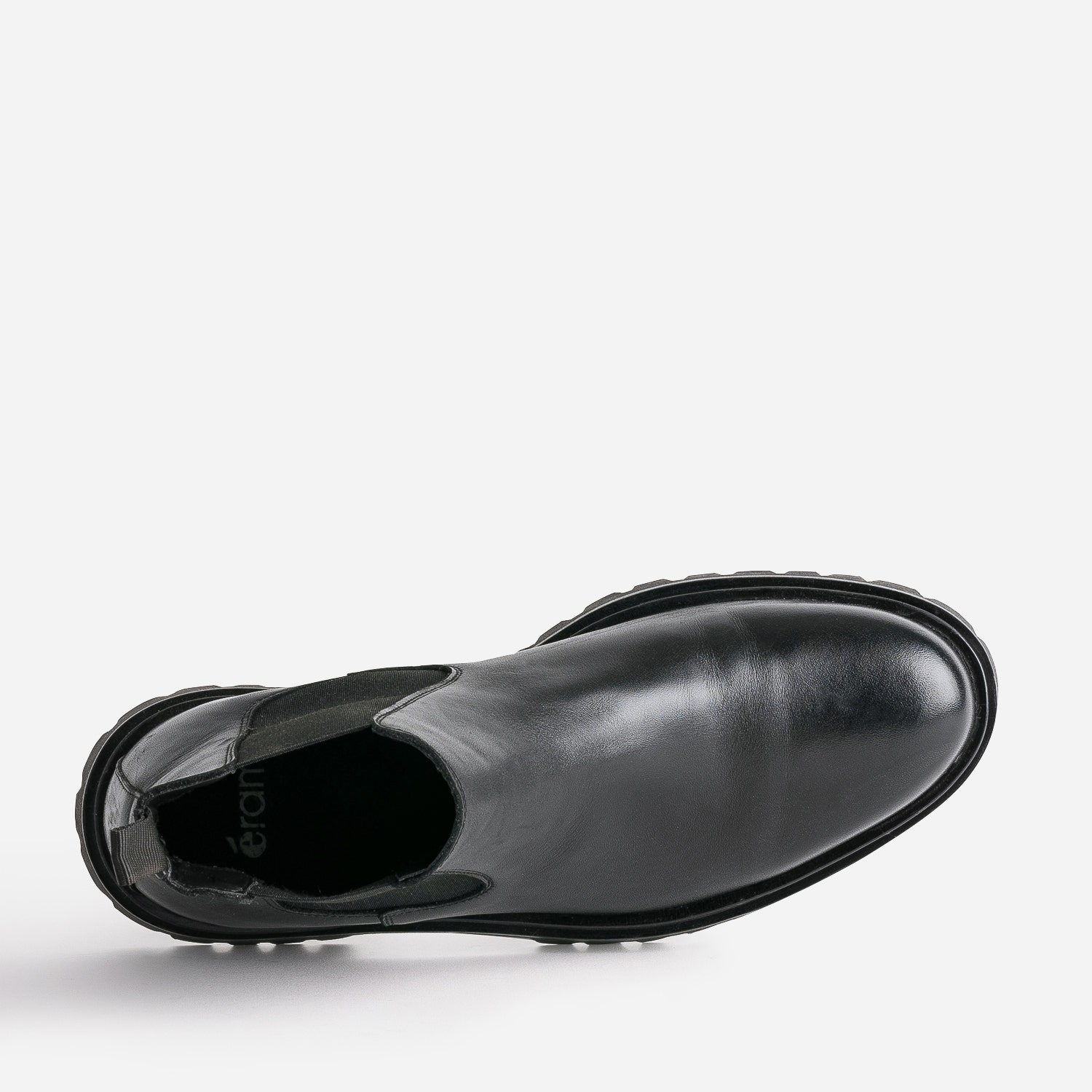 Chelsea boots noir en cuir