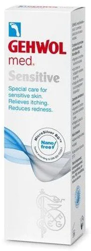 Gehwol Med Sensitive Creme med Microsilver til sensitiv hud