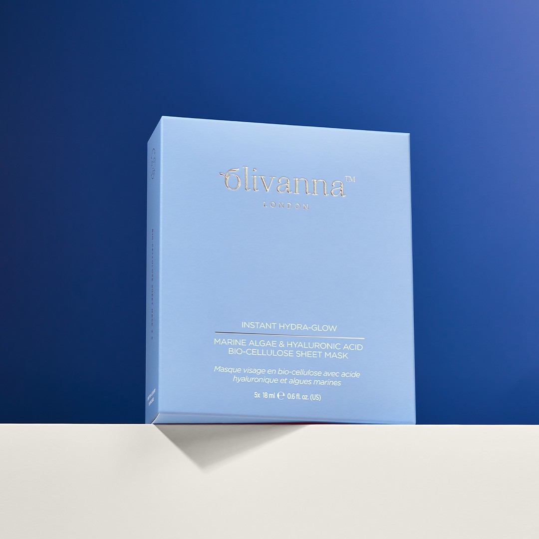 Olivanna Instant Hydra Glow Hyaluronic Acid Sheet Mask Kit