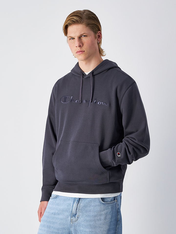 Champion Hoodie in Anthrazit günstig kaufen