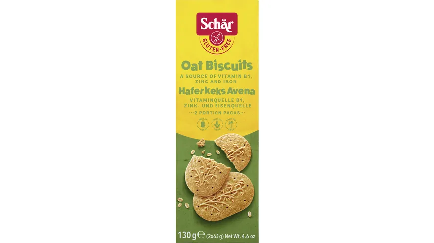 Schär Avena - Haferkeks - glutenfrei 130 g