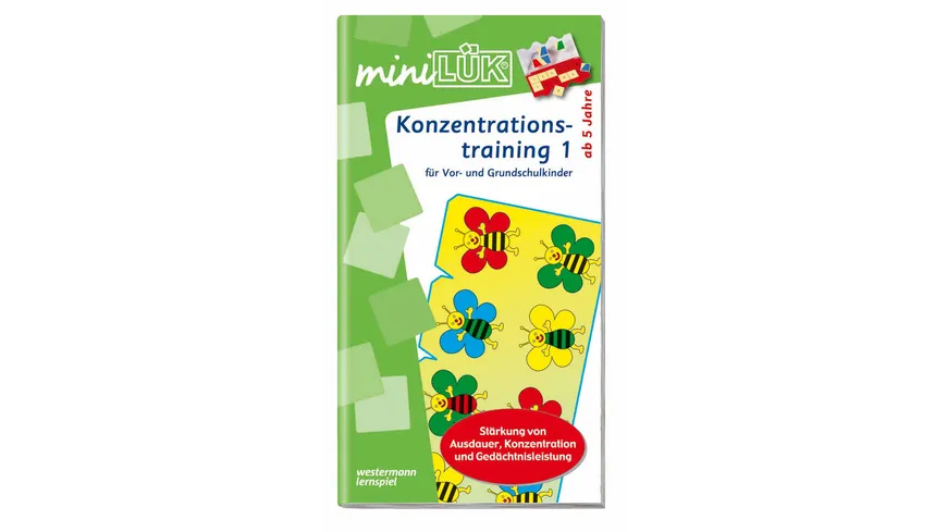 iniLÜK Konzentrationstraining 1