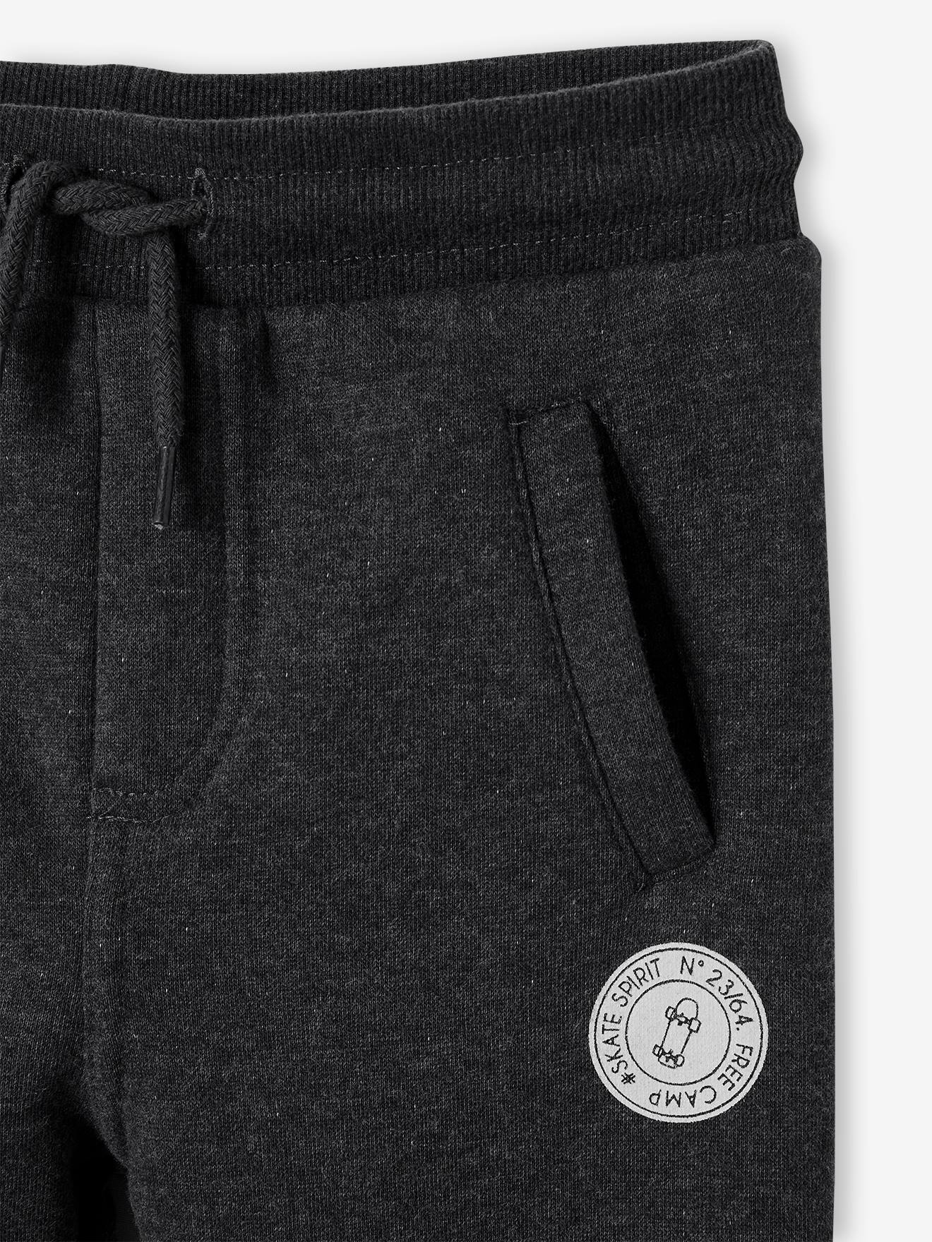 Vertbaudet Jungen Sweathose BASIC Oeko-Tex - weiß meliert