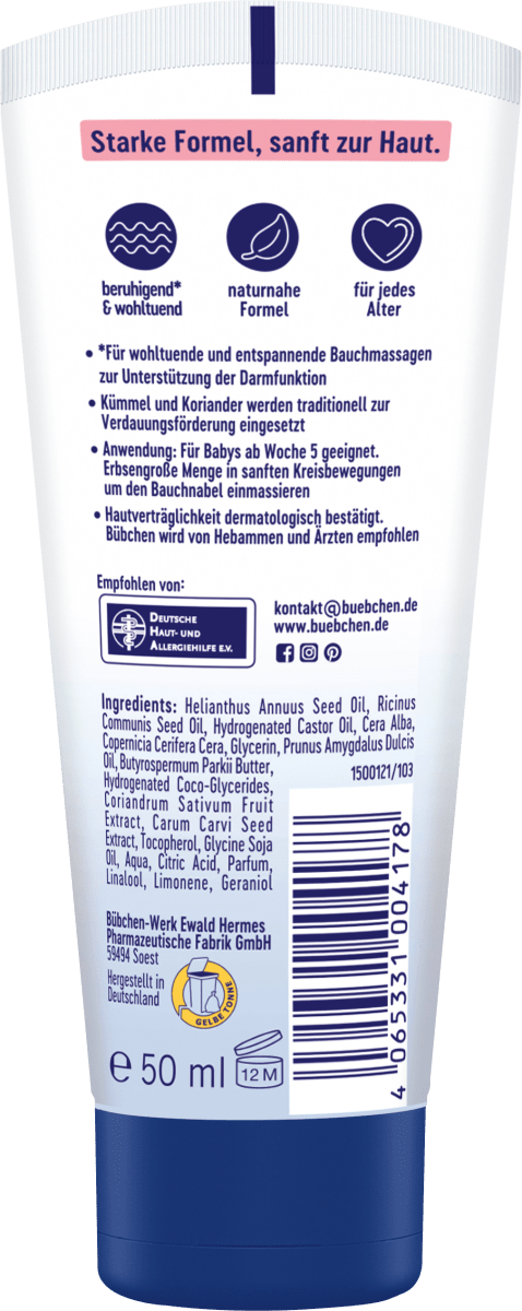 Baby SOS Bäuchlein Massage Salbe, 50 ml