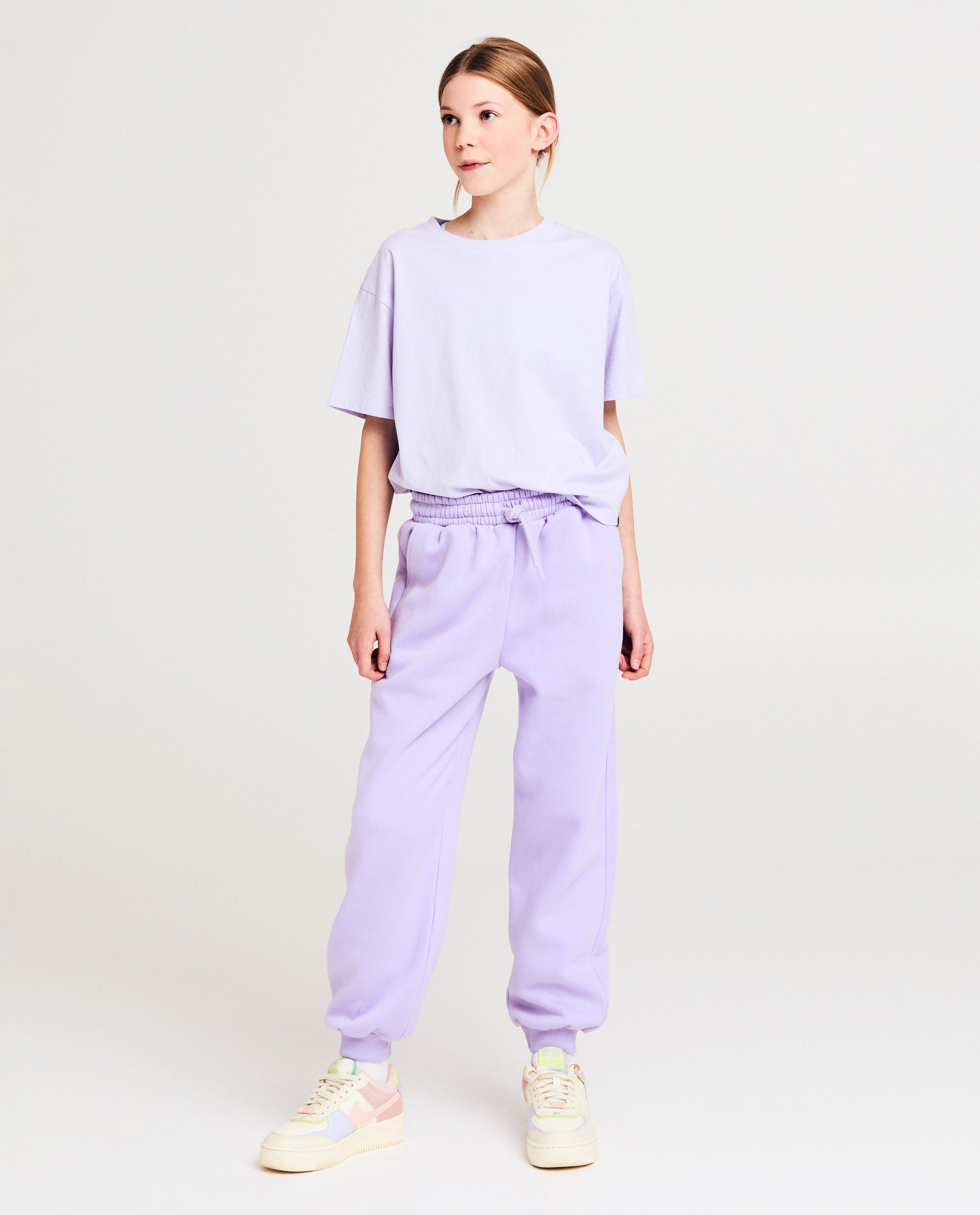 Pantaloni jogging mov Fish & Chips liliac