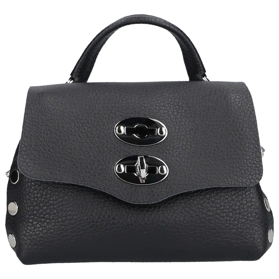 Zanellato - Handtasche POSTINA Kalbsleder - schwarz