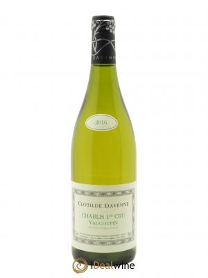 Chablis 1er Cru Vaucoupin Clotilde Davenne  2016 - Lot de 1 Bouteille