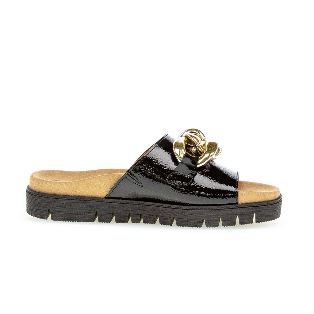 Gabor fashion Pantolette schwarz