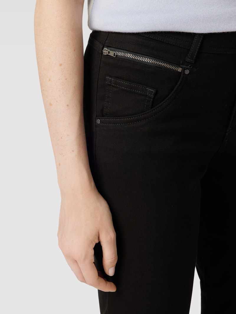 Jeans im 5-Pocket-Design Modell 'Shakira' in schwarz