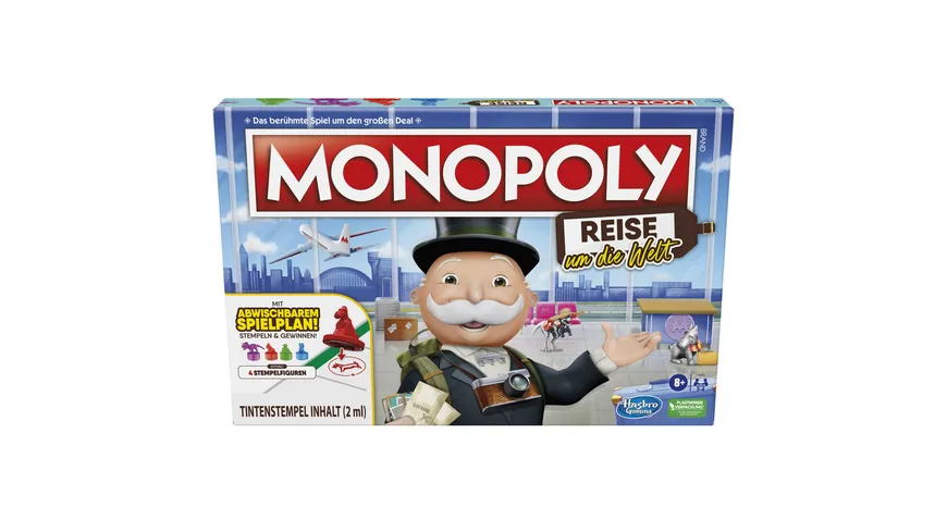 Hasbro - Monopoly Reise um die Welt