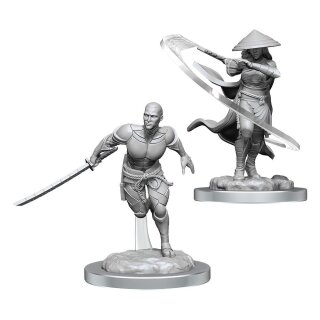 Magic the Gathering Miniatur unbemalt Kaito Shizuki & The Wanderer (2)