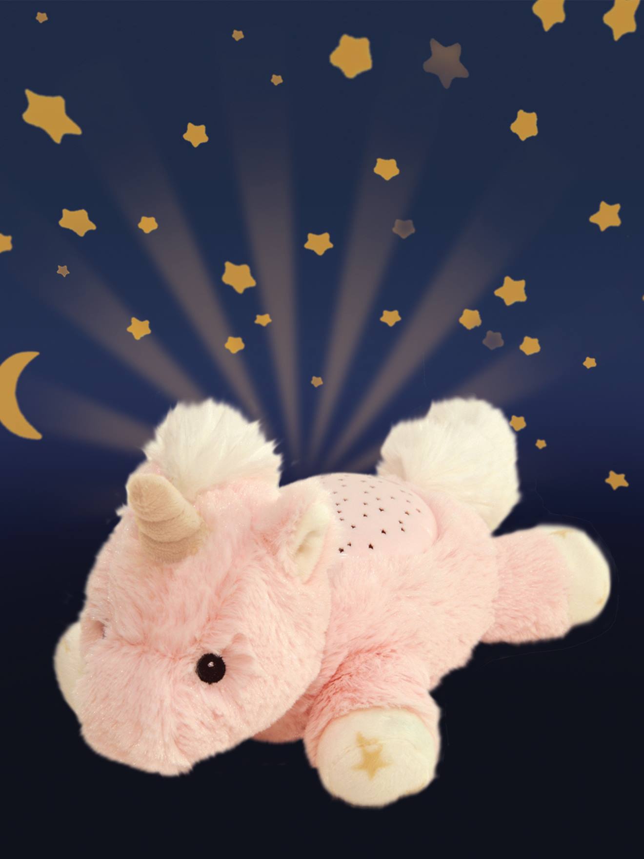 Veilleuse projecteur d’étoiles CLOUD B Mini Dreams Buddies patch puppy