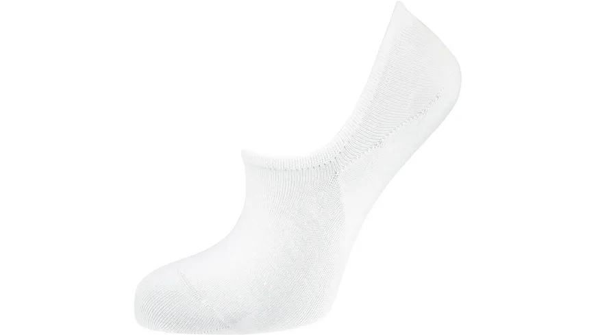 NUR DIE Damen Sneaker Füßlinge 920 weiss