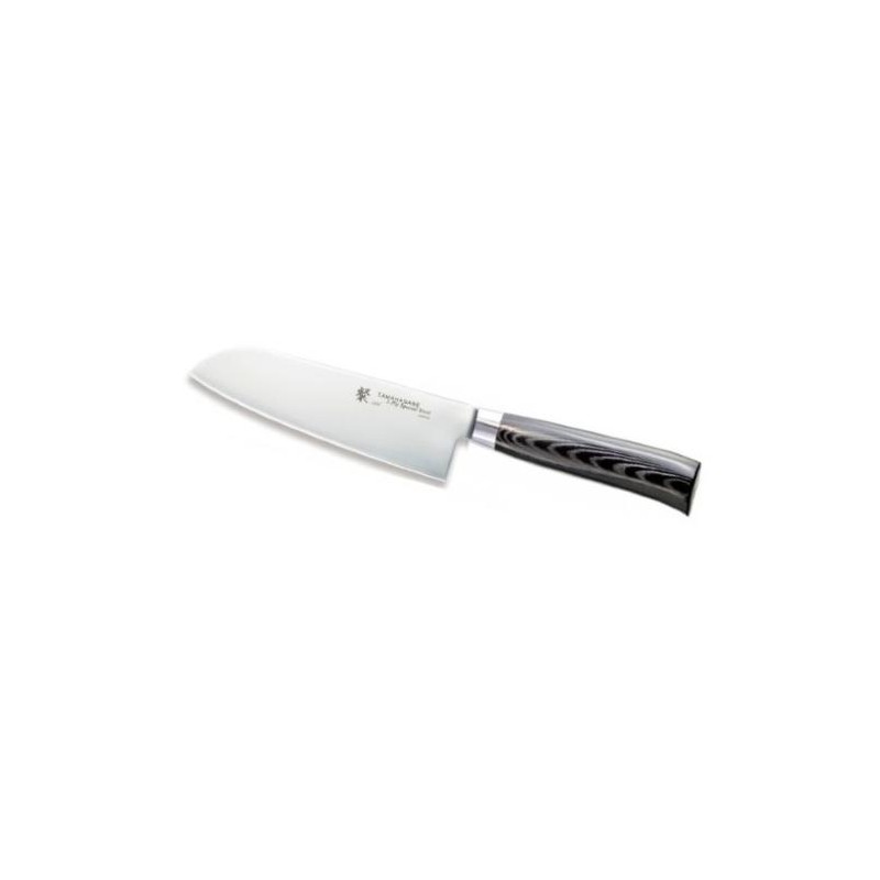 Tamahagane Santoku della Fischer Bargoin 17,5 cm.