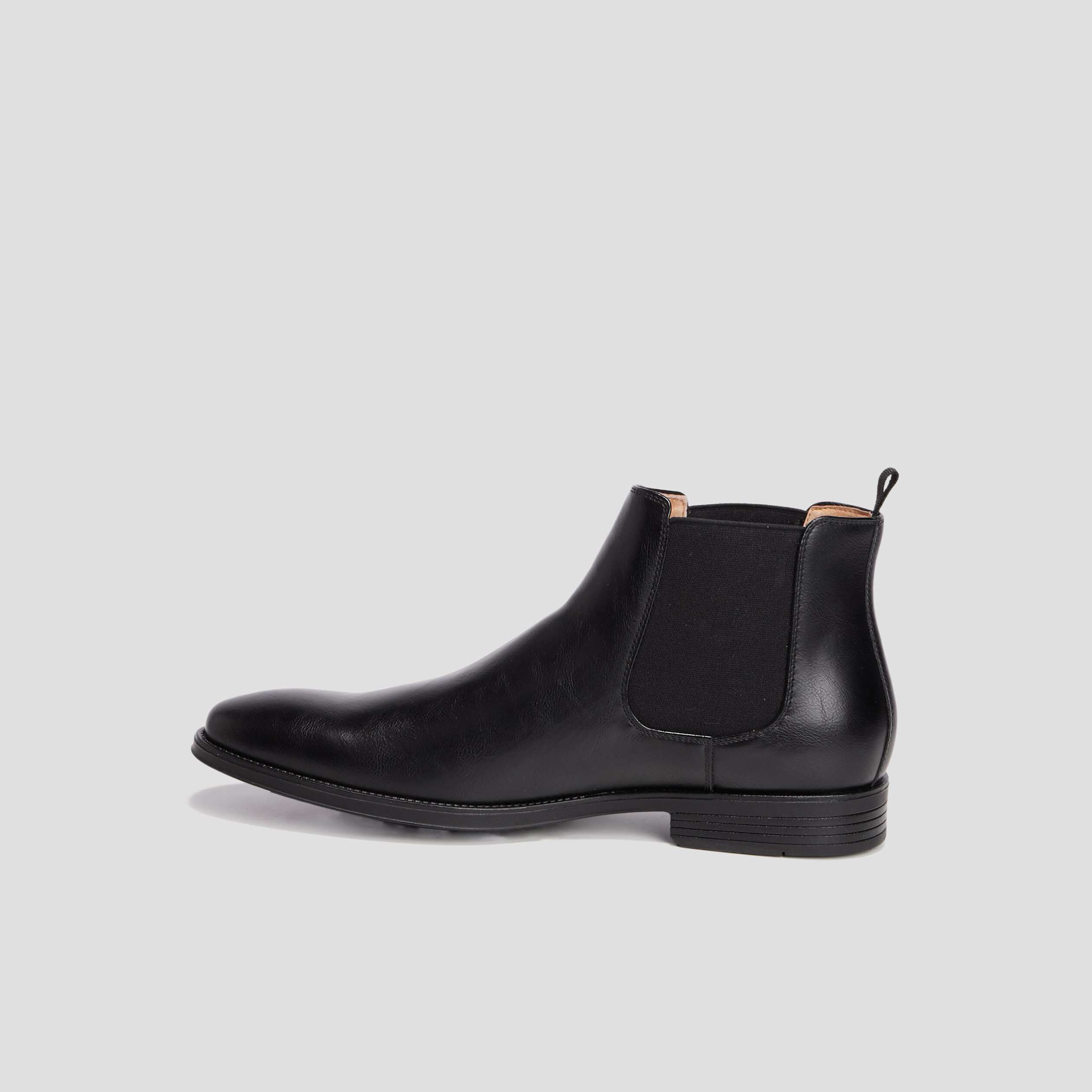 Bottines chelsea noir homme | La Halle