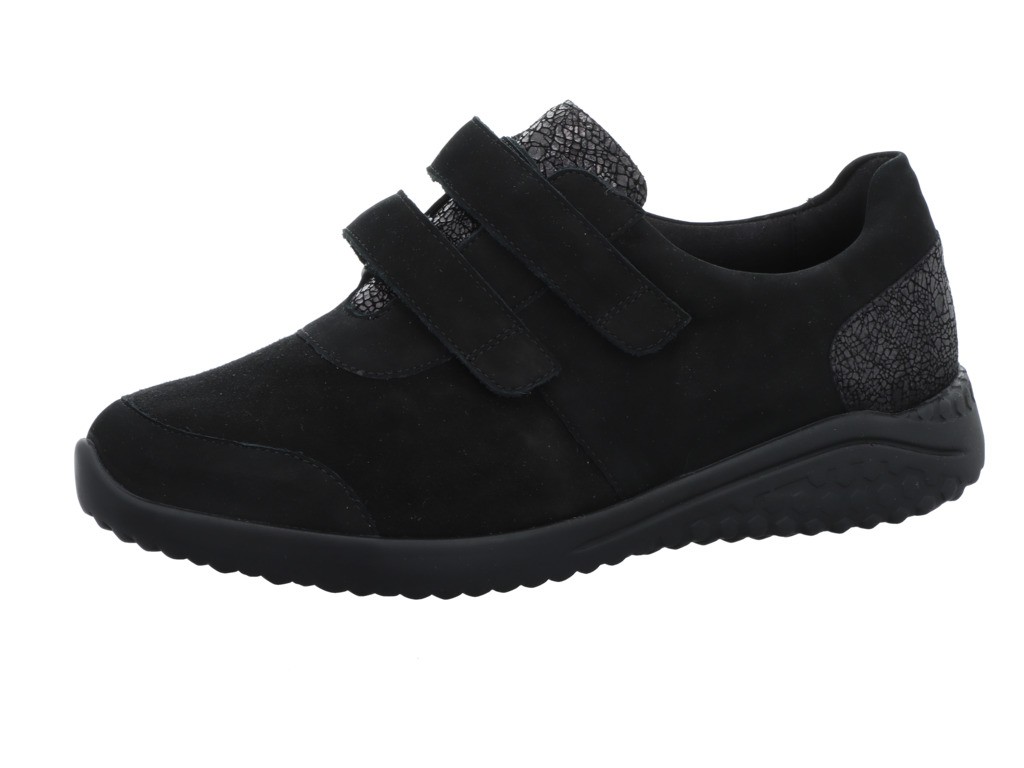SOLIDUS Sportliche Slipper schwarz Kyle