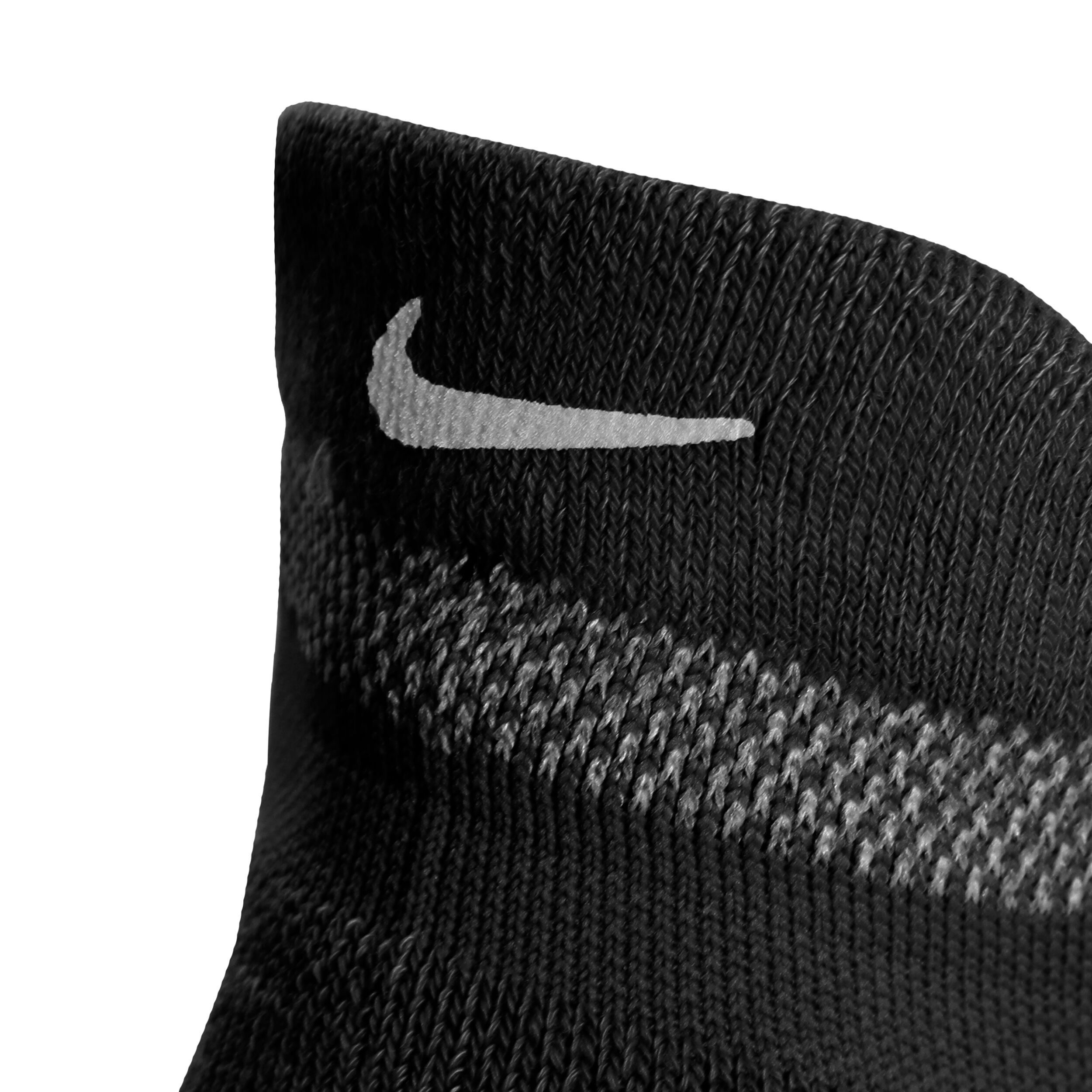Spark Cushioned No-Show Running Laufsocken - Schwarz, Grau