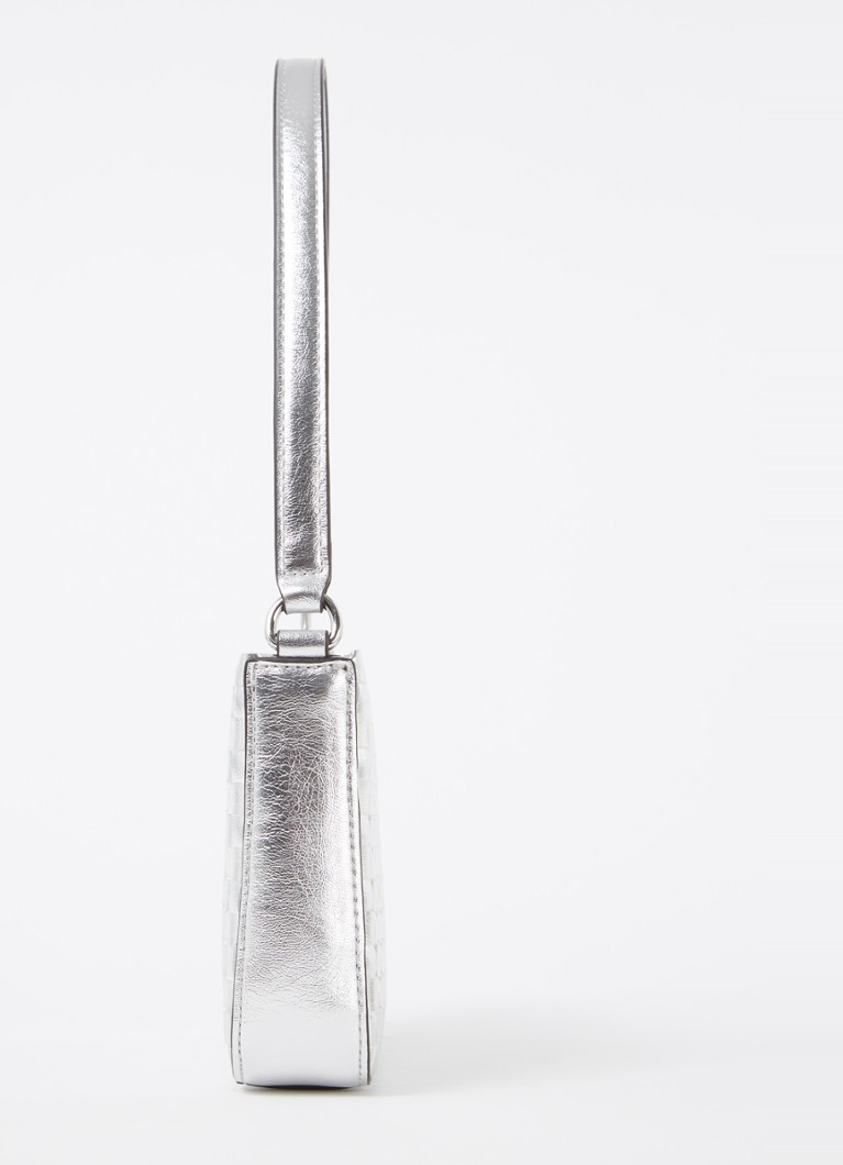 GUESS Twiller Mini skulderveske med tekstur og metallisk finish