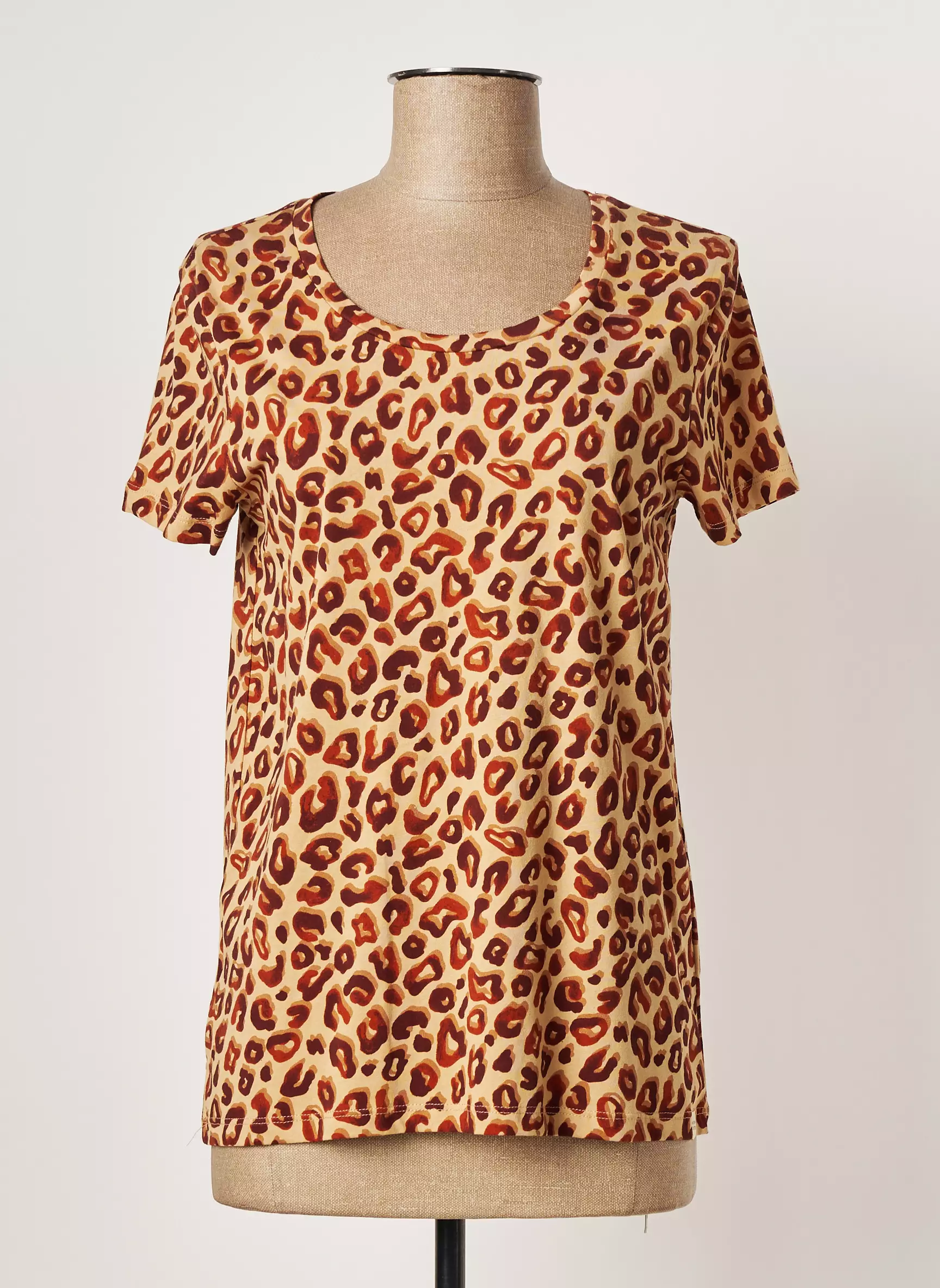 Maison Scotch Tshirts Femme couleur marron