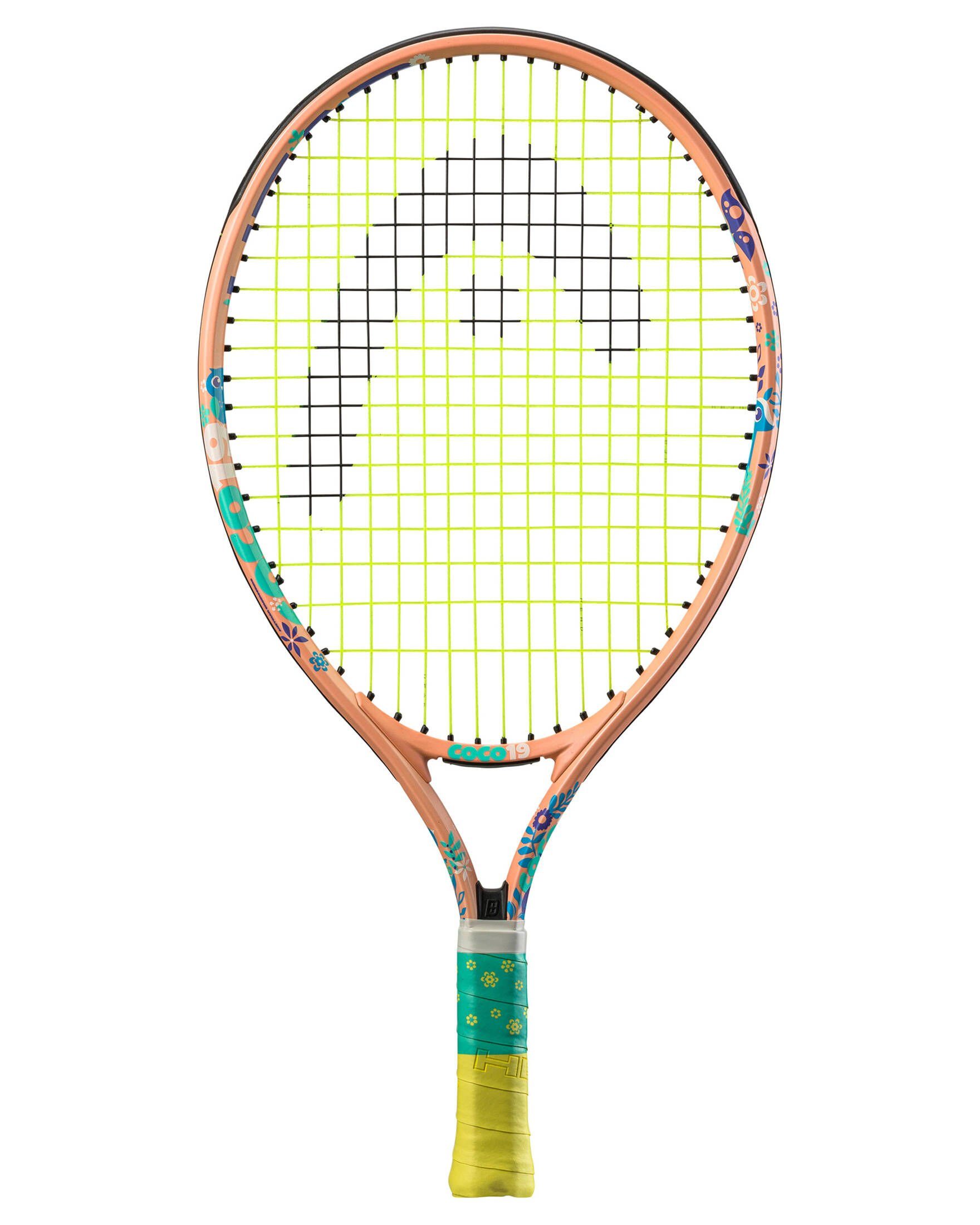 Head Tennisschläger Kinder Tennisschläger COCO 19 bespannt- 16x17, (1-tlg)
