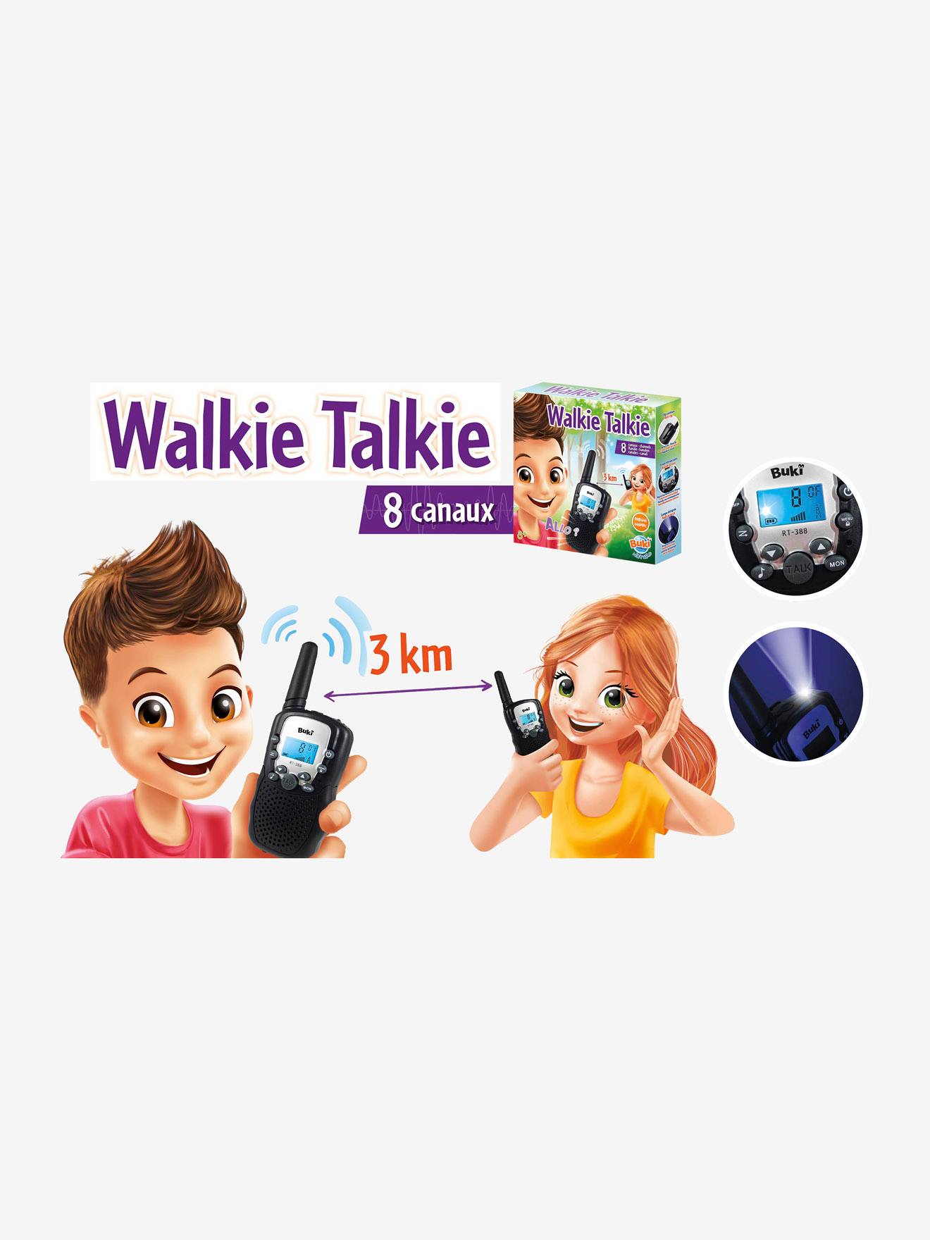 Talkie Walkie BUKI noir