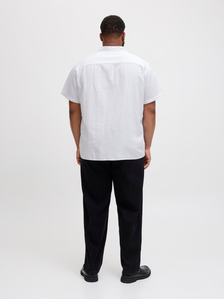 JACK & JONES PLUS Hemd in Bright White günstig kaufen