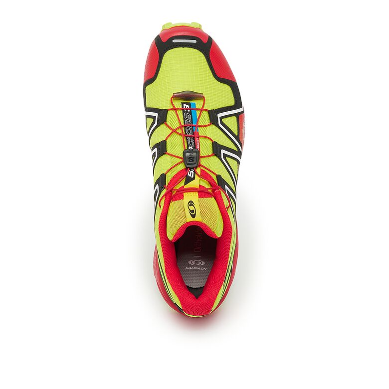 Salomon Speedcross 3 sulphur spring/high risk red/black