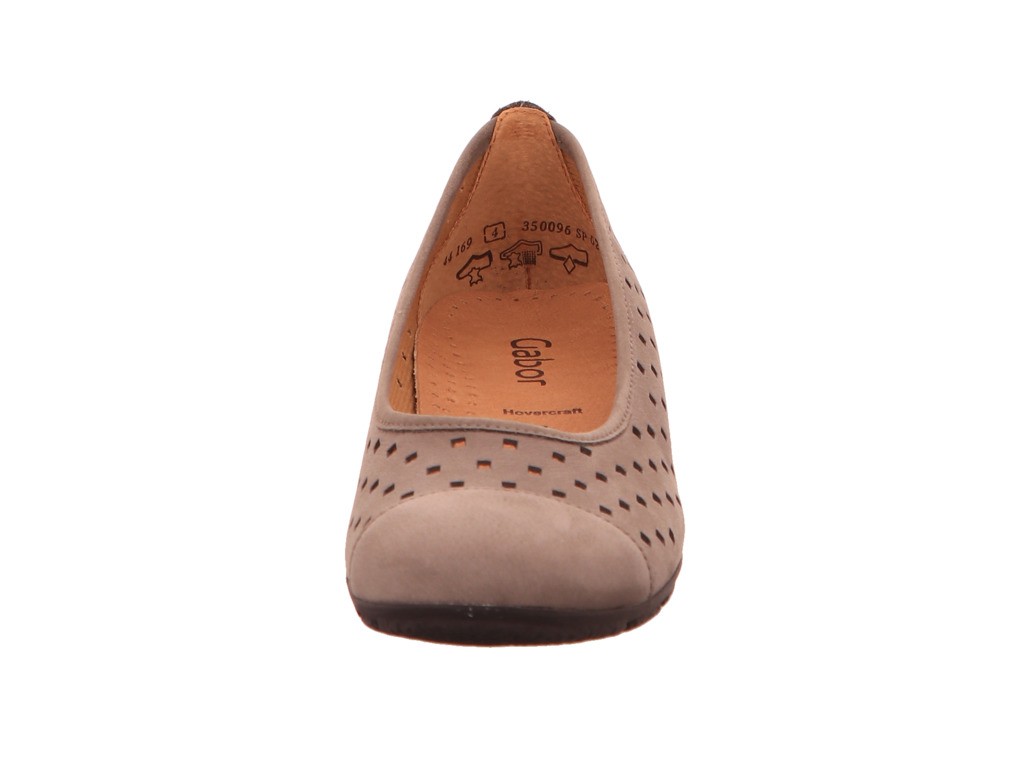 GABOR Ballerinas braun Gabor Fashion sportliche Ballerinas 44.1