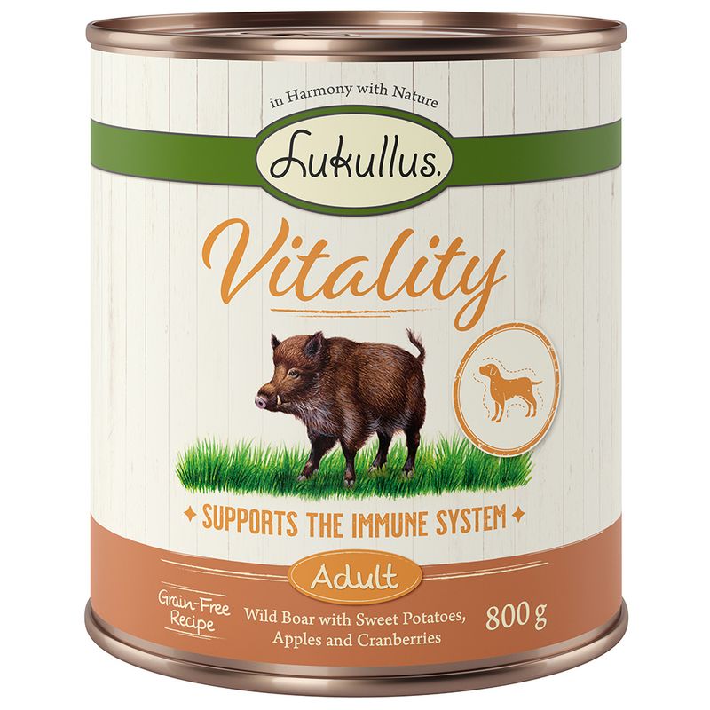 Sparpaket Lukullus Vitality getreidefrei 24 x 800 g