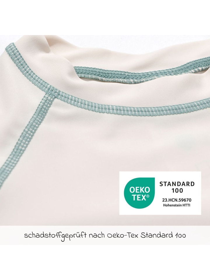 LaLoona Bade-Set Shirt & Leggings mit UV-Schutz - in weiss,gruen,motiv günstig kaufen