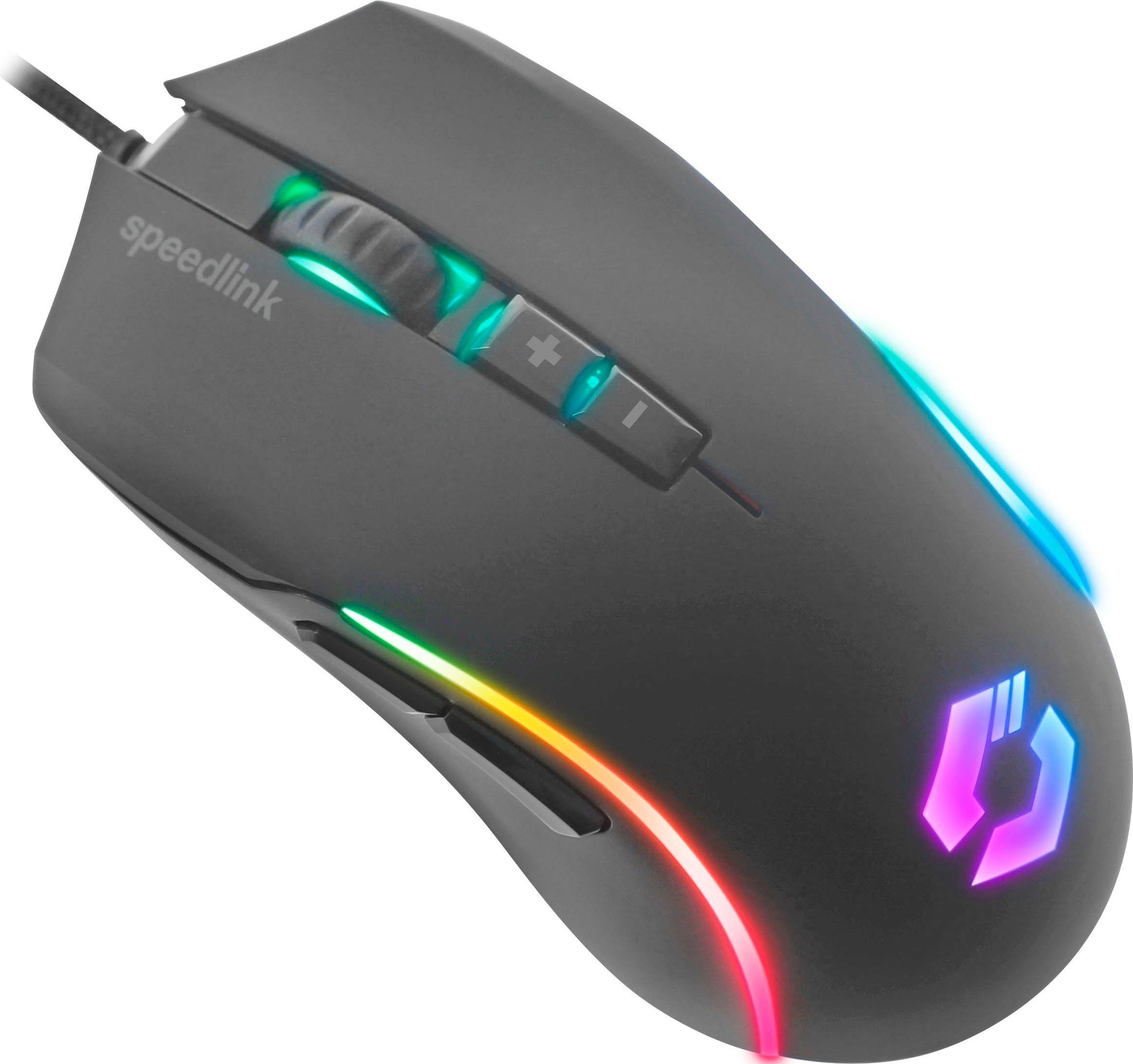 Speedlink ZAVOS Gaming-Maus (mit 5 Tasten + 2 dpi-Schaltern)