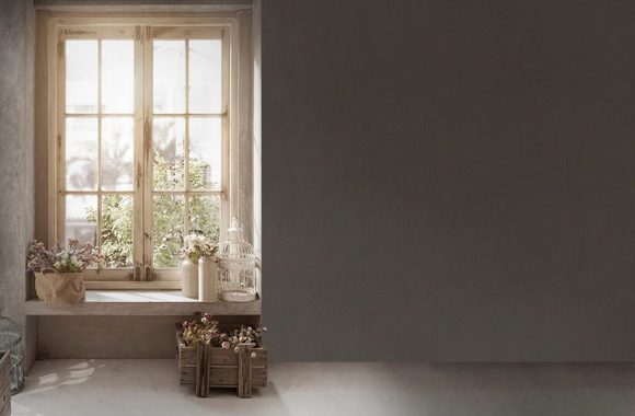 living walls Vliestapete My Home My Spa, strukturiert, Ton-in-Ton, unifarben, Uni Tapete Einfarbig