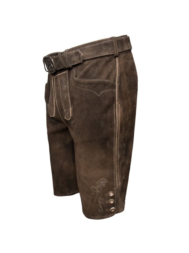 Spieth & Wensky Lederhose Malsch in braun günstig kaufen