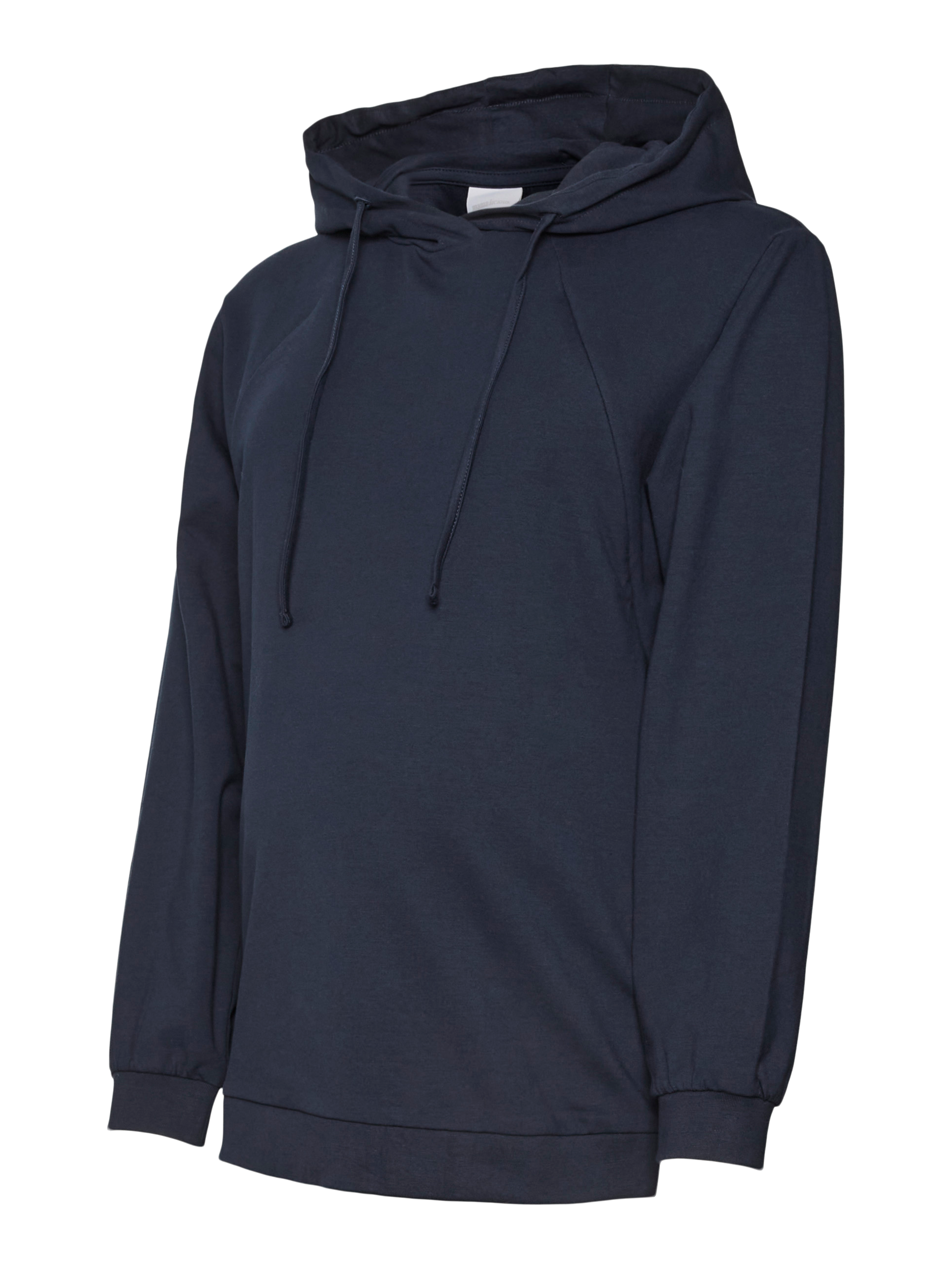 Normal geschnitten Kapuze Sweatshirt