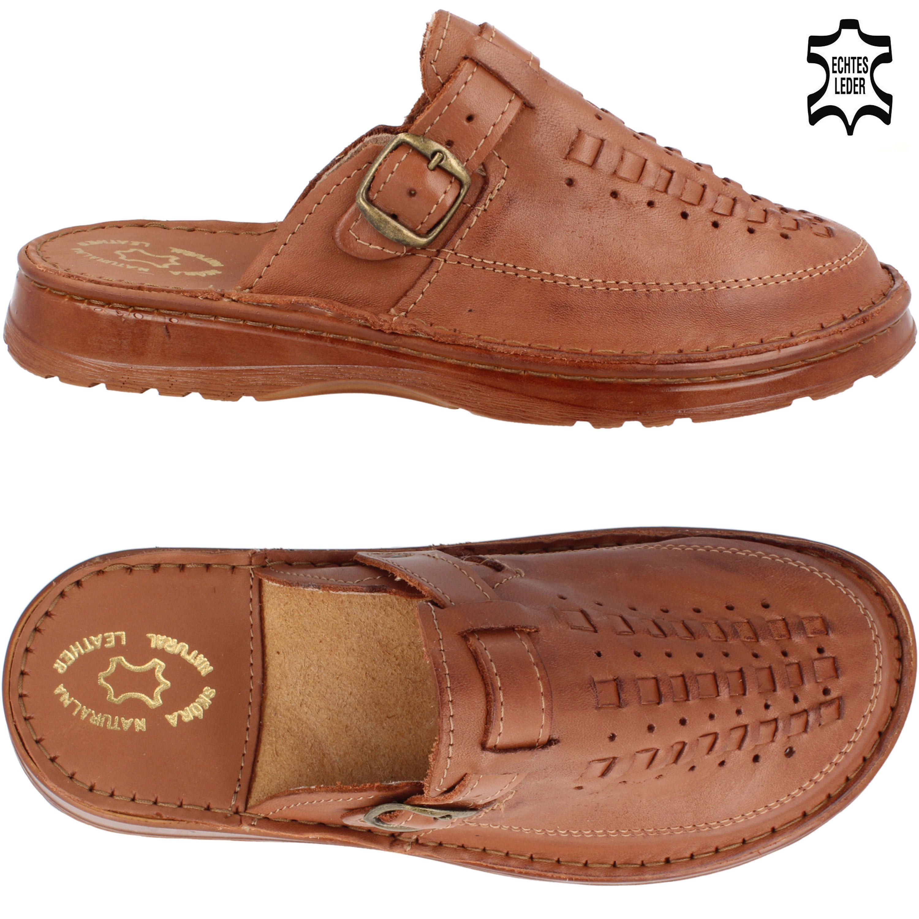 filsko Tolle Leder-Sandalen für Herren Clog