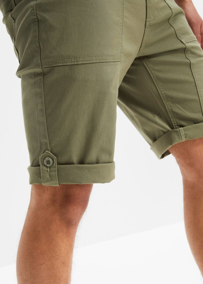 Stretch-Bermuda, Regular Fit