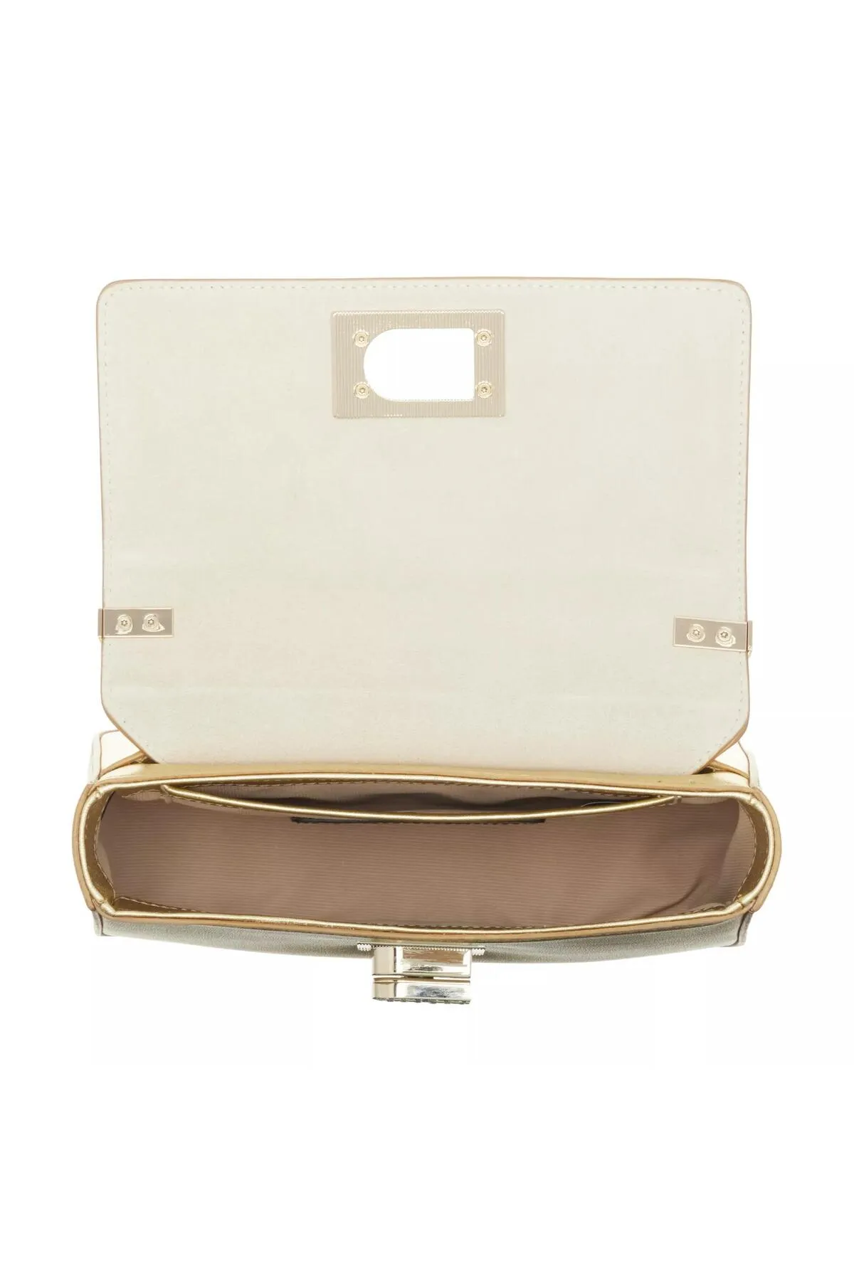FURLA  1927 Mini-Umhängetasche in Wellenfarbe Gold