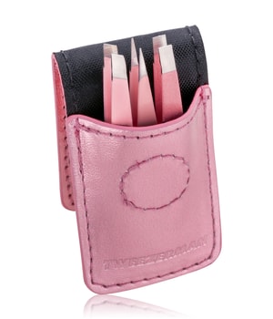 Tweezerman Micro Mini Pinzetten Set 3-tlg. Pink Pinzette-1 Stk