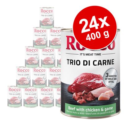 Rocco Classic Trio di Carne - 24 x 400 g